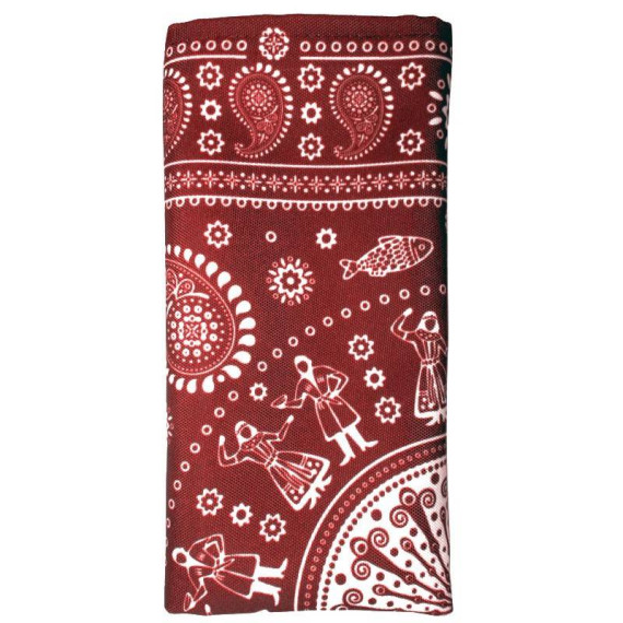 Napkin (2pcs) - Kala - Red, მასალა: პოლიესტერი, 2 image