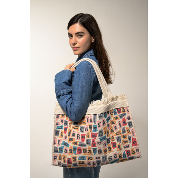 Tote Bag - Alphabet - Light