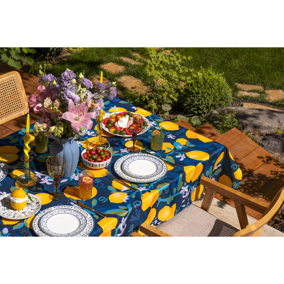 Tablecloth - Lemon, ზომა: 140 x 140 სმ, Material: Polyester, 13 image