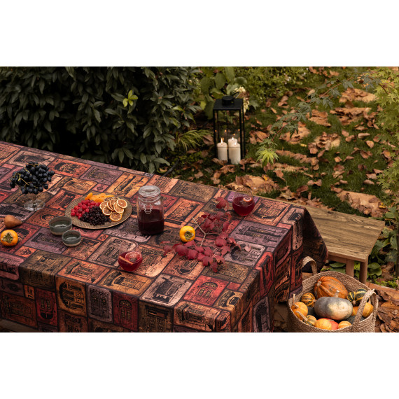 სუფრა - თბილისური კარები, ზომა: 140x140, 4 სურათი