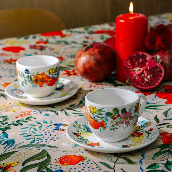 ფინჯანი (2ც) - ბროწეულების ბაღი, 3 სურათი ფინჯანი (2ც) - ბროწეულების ბაღი, 3 სურათი