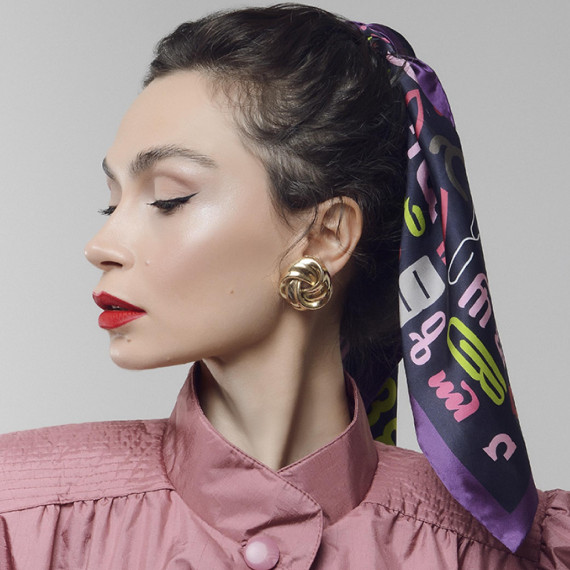 Silk Scarf - Ban