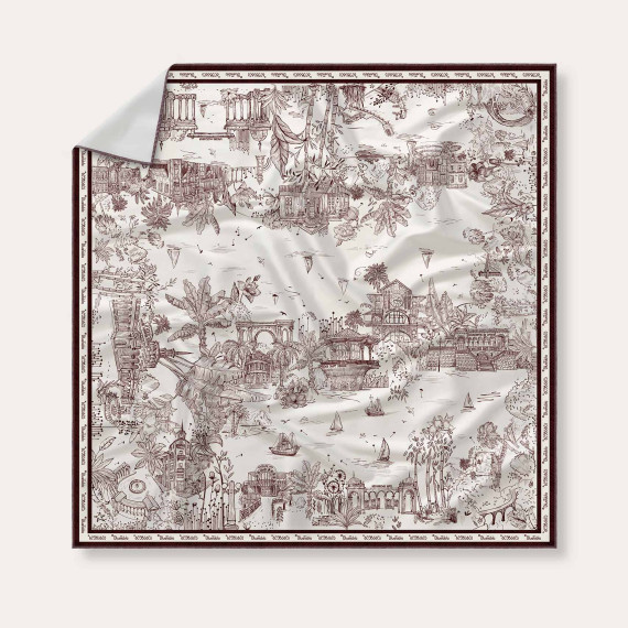 Scarf - Abkhazia - Red