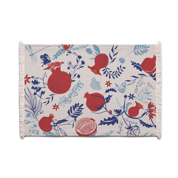 Placemats - Pomegranate - 2X