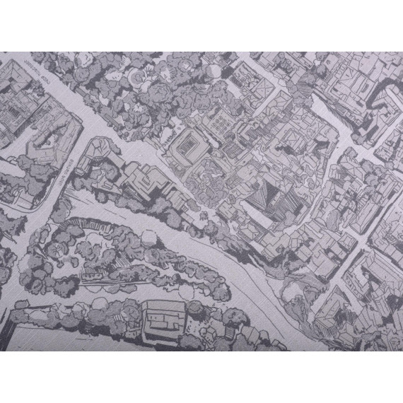 Tablecloth - Tbilisi, ზომა: 140 x 140 სმ, Material: Polyester