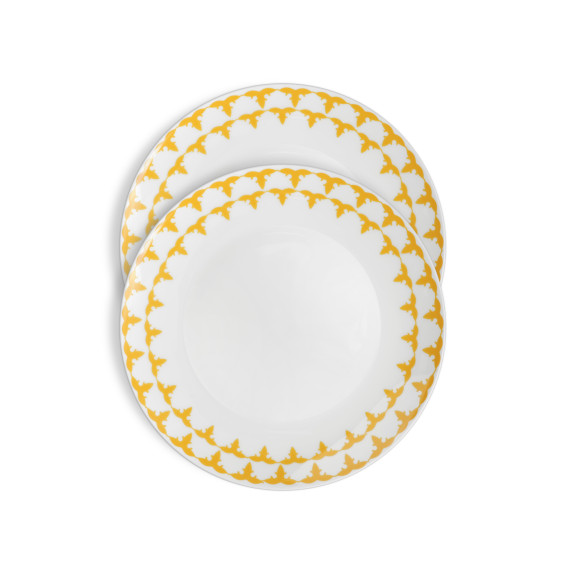 Plate (2 pcs) - Mariam Martha - Porcelain - 25cm