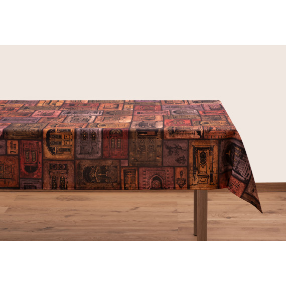 სუფრა - თბილისური კარები, ზომა: 140x140, 8 სურათი