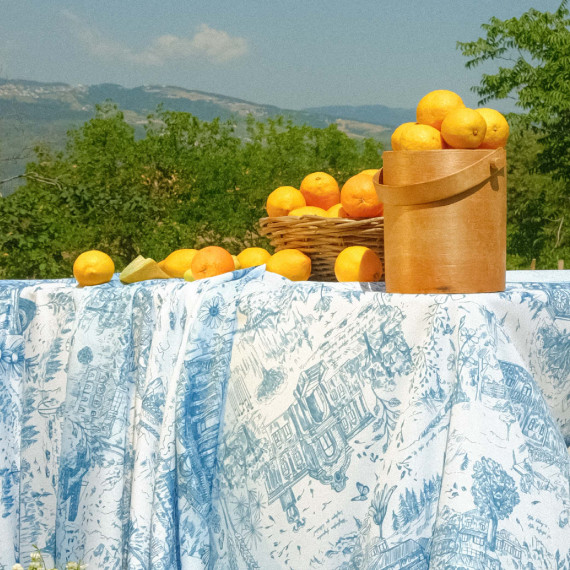 Tablecloth - Imereti, ზომა: 210 x 140 სმ, Material: Polyester, 2 image Tablecloth - Imereti, ზომა: 210 x 140 სმ, Material: Polyester, 2 image