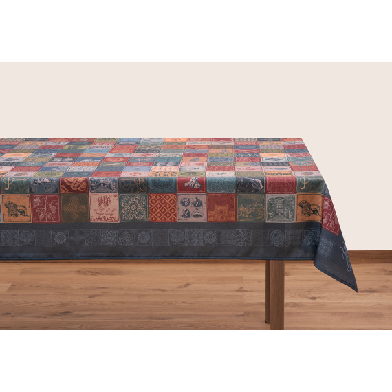 სუფრა ქართული, ზომა: 210 x 140 სმ, აირჩიეთ მასალა: პოლიესტერი, 8 სურათი