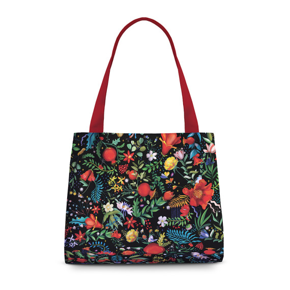 Tote bag - Pomegranate Garden