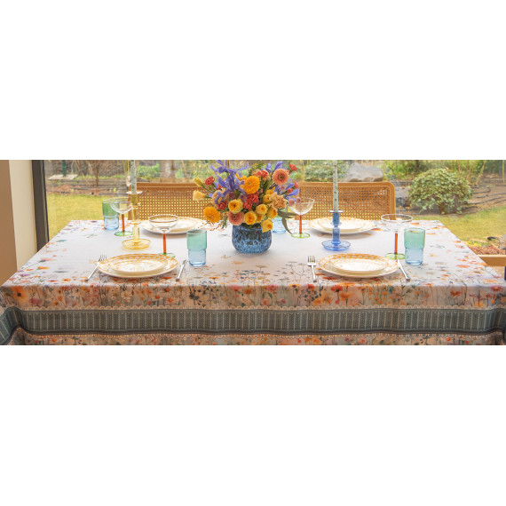 სუფრა - ყვავილობა, Size: 140x140, მასალა: პოლიესტერი, 4 image