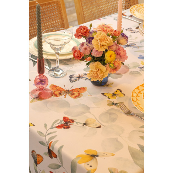 Tablecloth - Butterflies, Size: 210x140, მასალა: პოლიესტერი, 2 image
