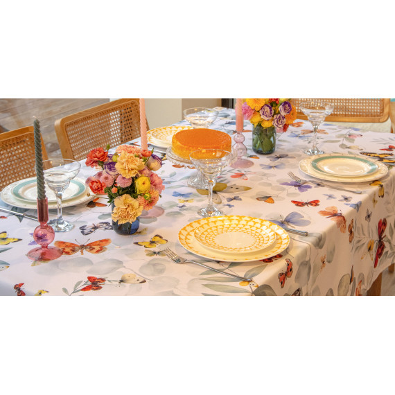 Tablecloth - Butterflies, Size: 210x140, მასალა: პოლიესტერი, 3 image