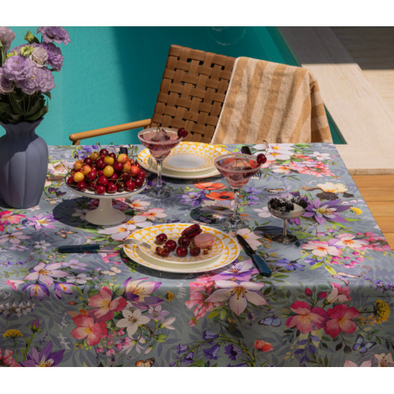 სუფრა - ქართული ფლორა - ღია, ზომა: 210x140, 3 სურათი