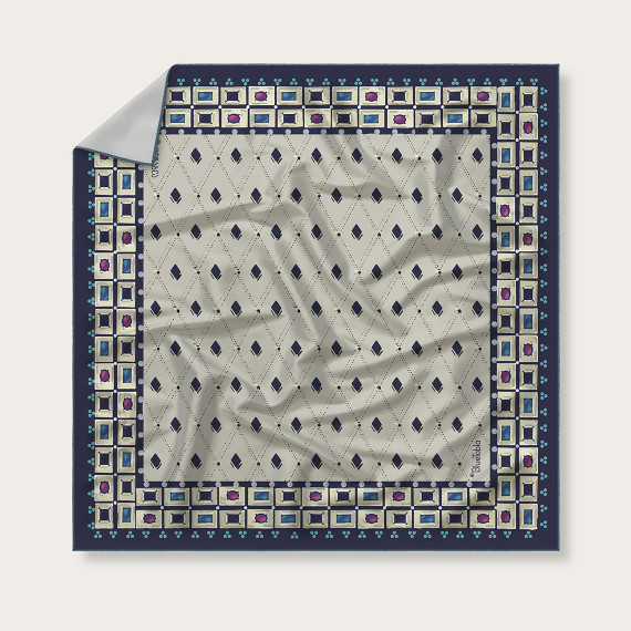 შარფი - თამარი - ნაცრისფერი