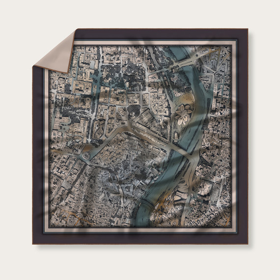 შარფი - თბილისი - ბეჟი