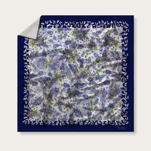 შარფი - იასამანი, 2 სურათი