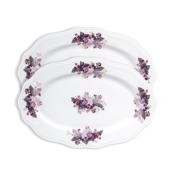 Plate - Lilac - Oval