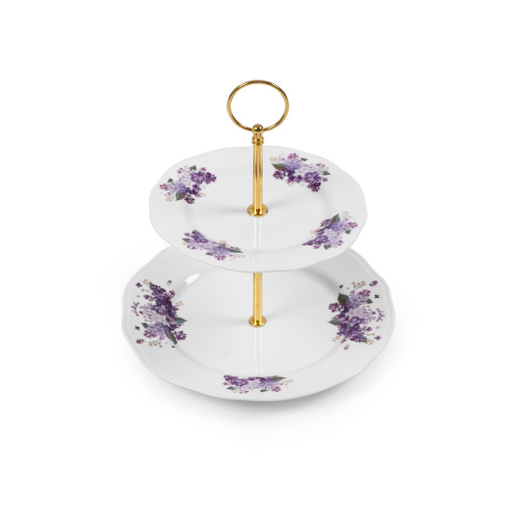 Plate - Lilac - 2-Tier