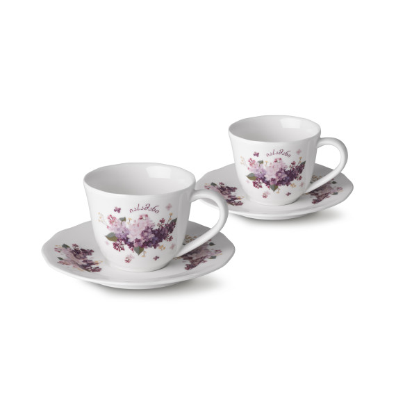 Cup - lilac - 2pcs