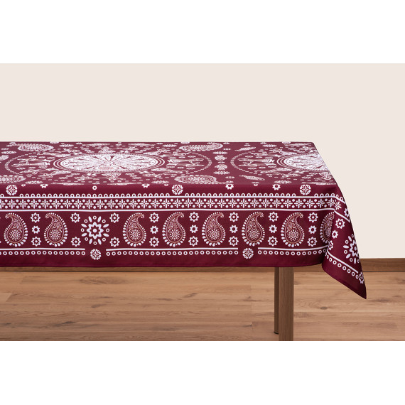 Tablecloth - Kala - Red, ზომა: 210 x 140 სმ, Material: Polyester, 5 image