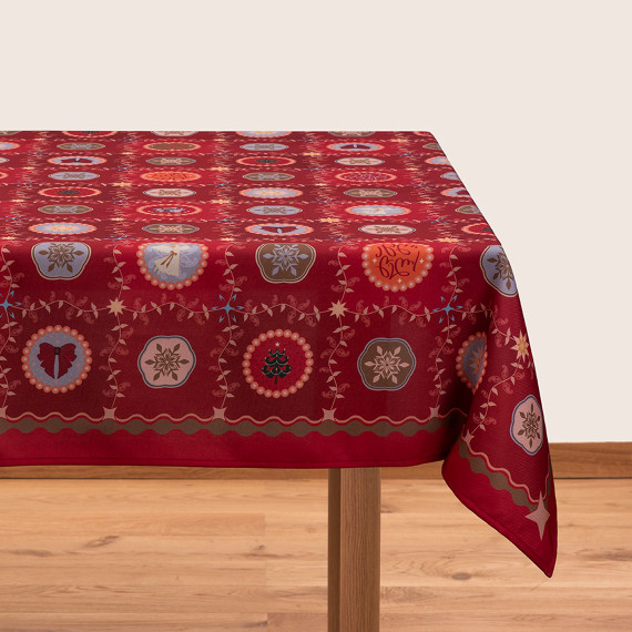 Tablecloth - Kalanda, Size: 210x140, მასალა: პოლიესტერი