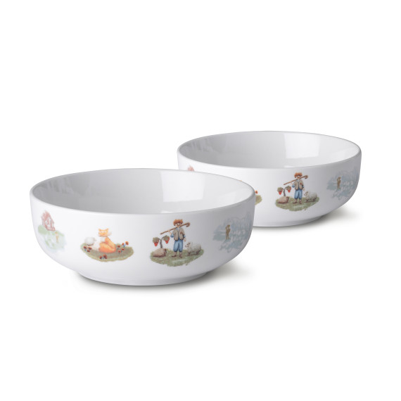 Kids' Tableware, Choose collection: Bowl (2 pcs) - Komble