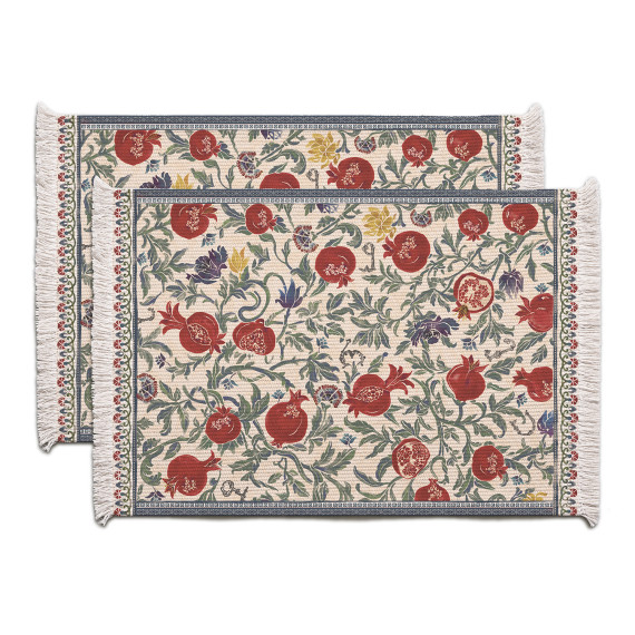 მაგიდის მატი - ბროწეულები - (2ც)