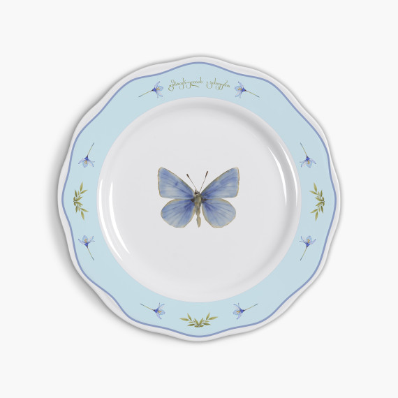 Plate - Meadow Butterflies - 26 cm - 2pcs, 2 image