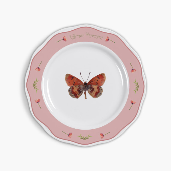 Plate - Meadow Butterflies - 26 cm - 2pcs