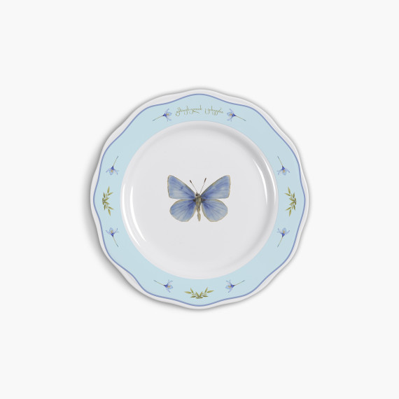 Plate - Meadow Butterflies - 21 cm - 2pcs, 2 image