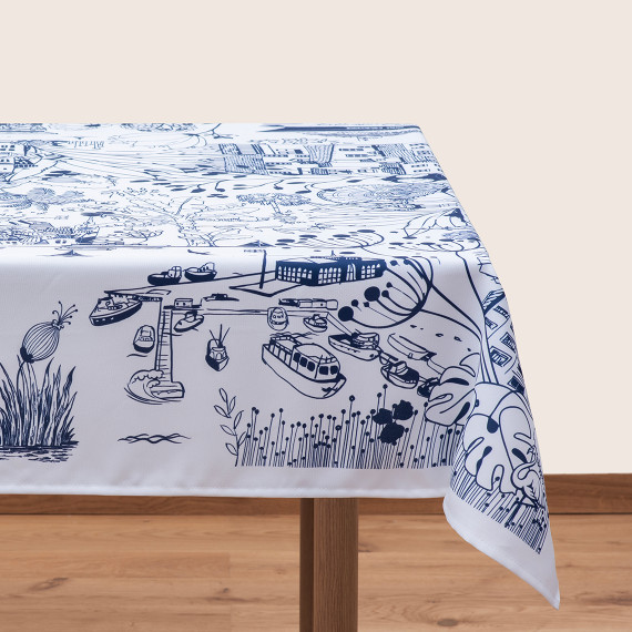 სუფრა - ბათუმი, აირჩიეთ მასალა: პოლიესტერი, ზომა: 210x140