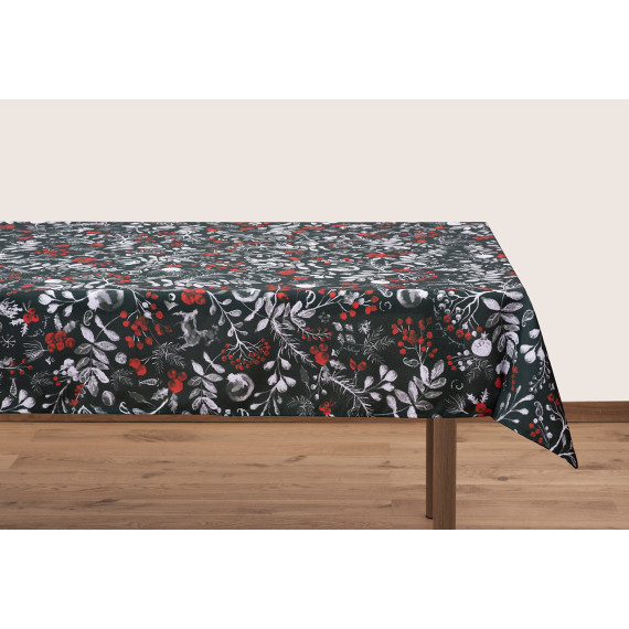 სუფრა - ახალი წელი, აირჩიეთ მასალა: პოლიესტერი, ზომა: 210x140, 2 სურათი