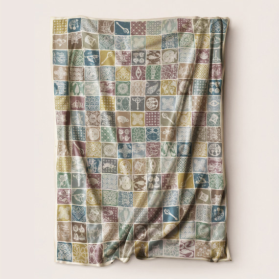 Blanket Georgian - Pastel