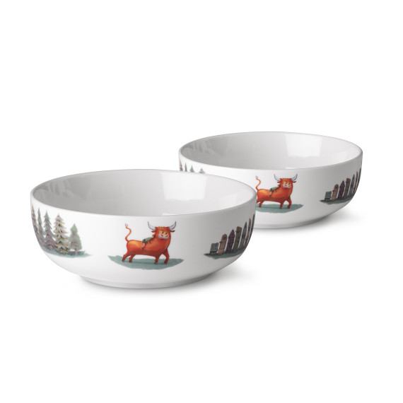 Kids' Tableware, Choose collection: Bowl (2 pcs) - Tsikara
