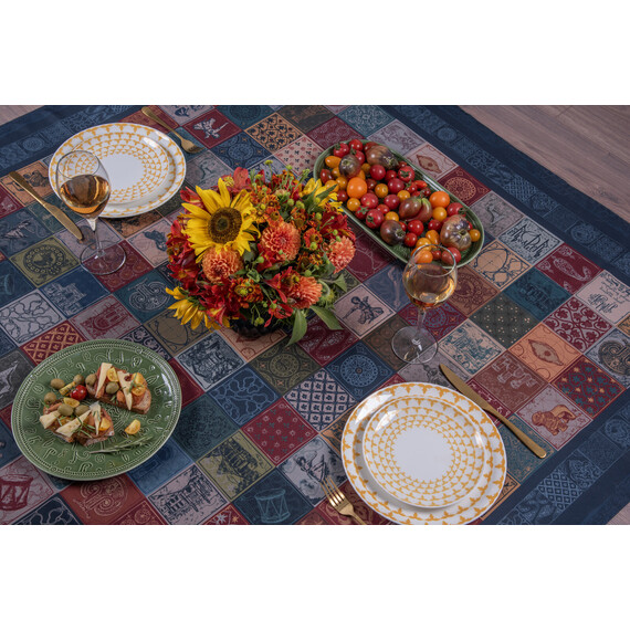 Tablecloth - Georgian, Size: 140x140, Material: Cotton, 8 image