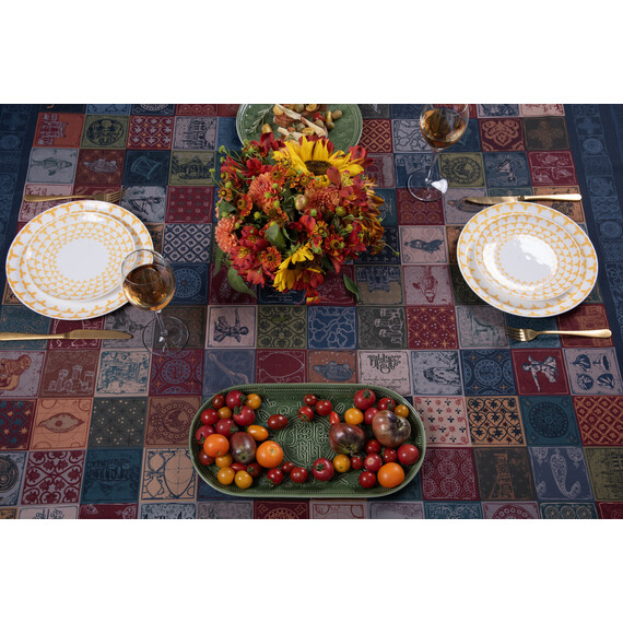 Tablecloth - Georgian, Size: 140x140, Material: Cotton, 9 image