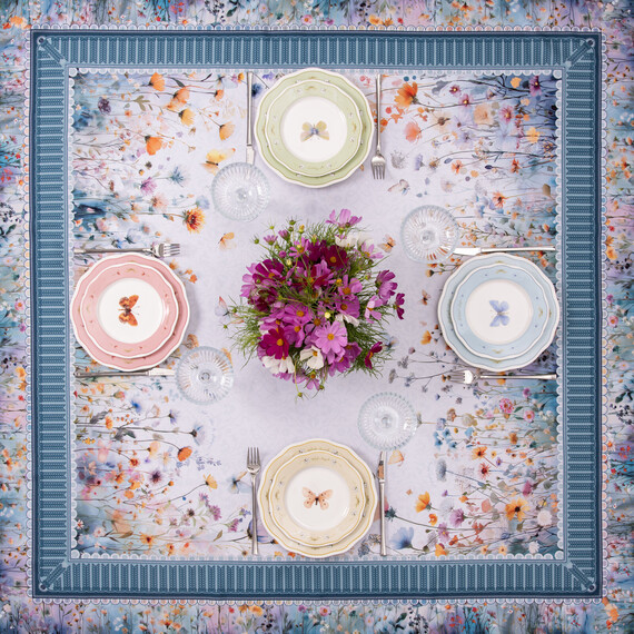 Tablecloth - Blooming, Size: 140x140, Material: Polyester , 2 image