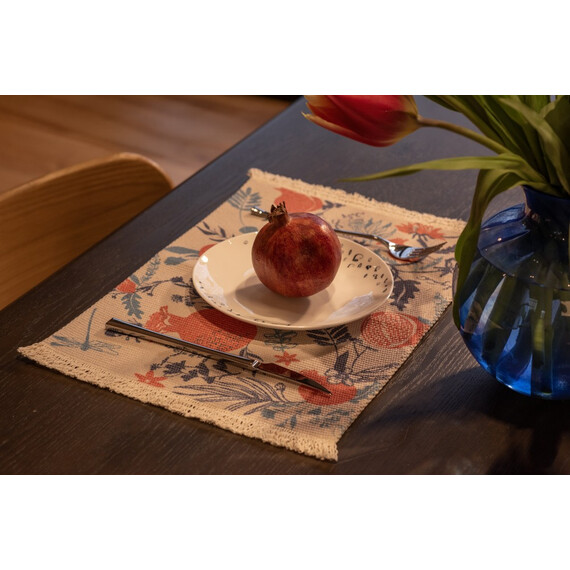 Placemats - Pomegranate - 2 Pc, 4 image
