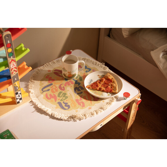 Kids Placemats - Alphabet - Round 2 Pc, 4 image