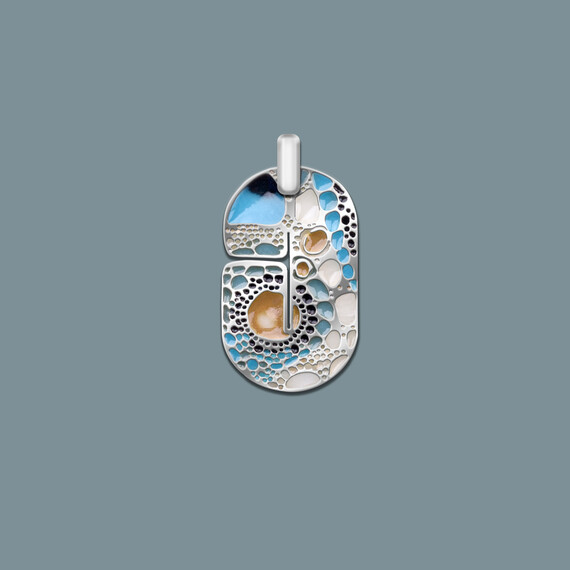 E - Sea blue, 2 image