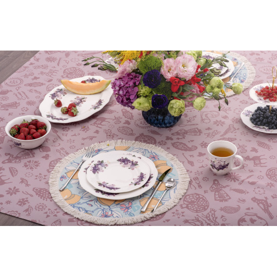 Plate - Lilac - 21 cm - 2 pcs, 3 image