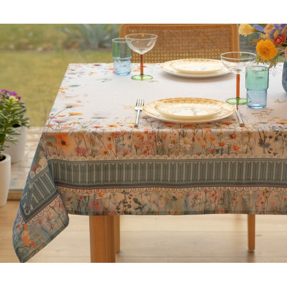 Tablecloth - Blooming, Size: 140x140, მასალა: პოლიესტერი, 3 image