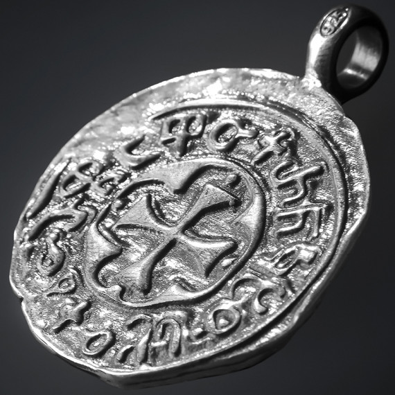 Silver Pendant - Davit Aghmashenebeli, 4 image Silver Pendant - Davit Aghmashenebeli, 4 image