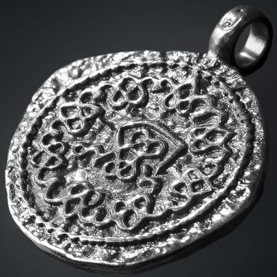 Silver Pendant - Tamari/Erekle II, 3 image