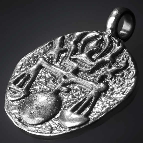 Silver Pendant - Tamari/Erekle II, 4 image
