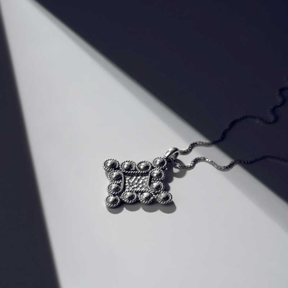 Silver Pendant - Rhombus, 3 image
