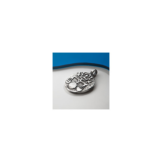 Silver Pendant - Giorgi VII/Erekle II, 2 image Silver Pendant - Giorgi VII/Erekle II, 2 image