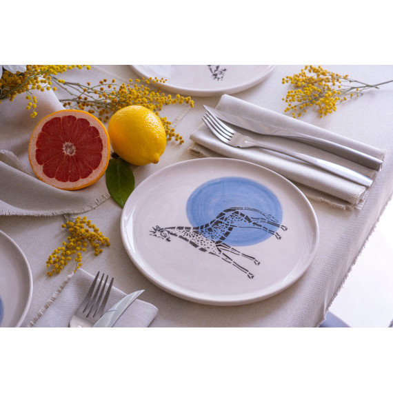 თეფში ფიროსმანი - ჟირაფი, 2 სურათი თეფში ფიროსმანი - ჟირაფი, 2 სურათი