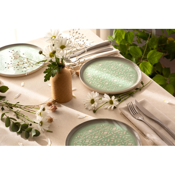 Plate - Carpet - Turquoise - BlueTabla, 3 image